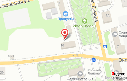 Группа страховых компаний Югория на Октябрьской улице на карте