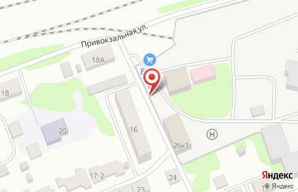 Хозяин на Привокзальной улице на карте