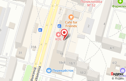 Магазин DNS на улице Степана Кувыкина на карте