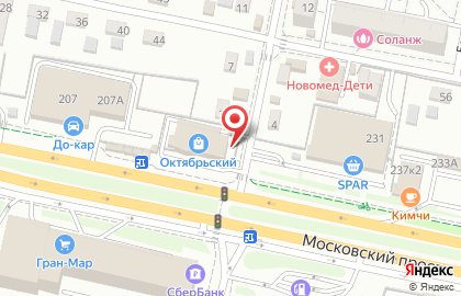 Салон Моя мебель на Московском проспекте на карте