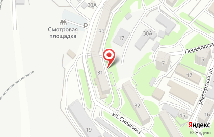 Пушистик на улице Сипягина на карте