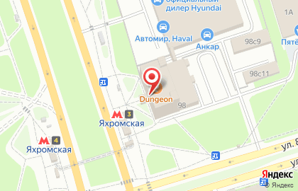 Компания МейТан на Дмитровском шоссе на карте