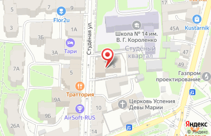 Агентство Коммерческой Безопасности на Московской на карте