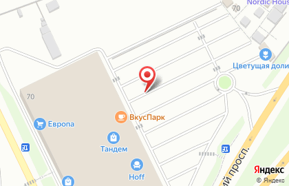 Садовый центр Цветущая долина на Октябрьском проспекте на карте