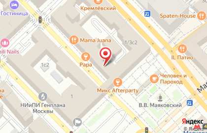 Москва / Moscow на карте