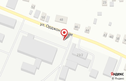 Магазин ритуальных товаров на улице Орджоникидзе на карте
