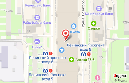 Галерея Михайлов на бульваре Новаторов на карте