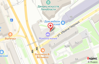 Салон причесок на проспекте Стачек на карте