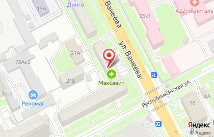 Сервисный центр Спектрум-Сервис на улице Ванеева на карте