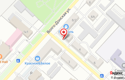 Интернет-провайдер Кисс на Волго-Донской улице на карте