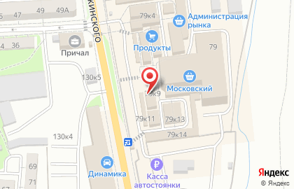 Магазин Мяско на улице Дзержинского на карте