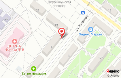 Магазин по продаже фруктов и овощей в Советском районе на карте