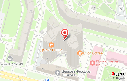 Центр замены остекления балконов на проспекте Королева на карте