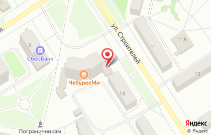 Прага на улице Строителей на карте