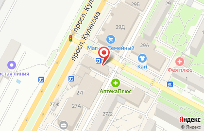 Торгово-сервисный центр Сотмастер на проспекте Кулакова на карте