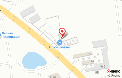 Компания Строй-Бизнес на Ракитовском шоссе на карте