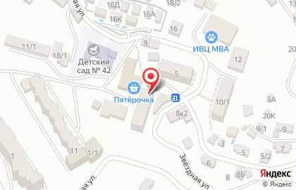 Фирменный магазин кондитерских и хлебобулочных изделий Сочинский хлебокомбинат в Хостинском районе на карте