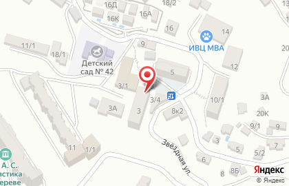 Фирменный магазин кондитерских и хлебобулочных изделий Сочинский хлебокомбинат в Хостинском районе на карте