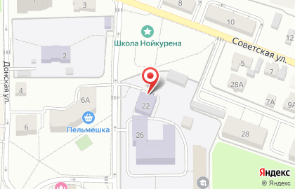 Детская школа искусств в Калининграде на карте
