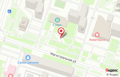 Цветочный магазин в Ханты-Мансийске на карте