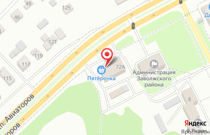 Ювелирная мастерская Ярославль на проспекте Авиаторов на карте