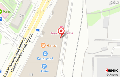 Ресторан быстрого питания KFC на Севастопольском проспекте на карте