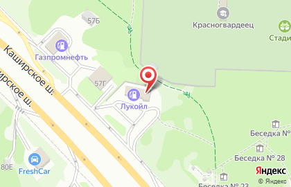 Автомойка Ека в Москворечье-Сабурово на карте