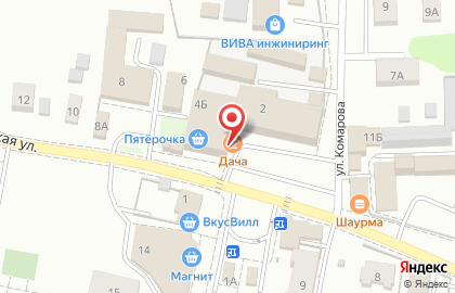 Ресторан Дача в Москве на карте