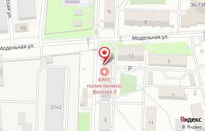 Клиника медицинского университета на Актайской улице на карте