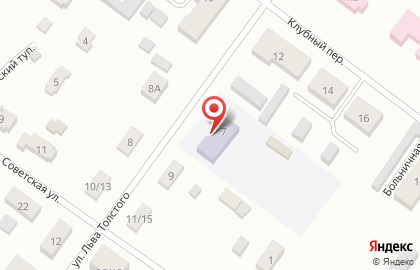 Центр образования №1 на улице Льва Толстого на карте