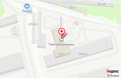 Банкомат ВТБ в Томске на карте