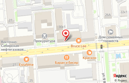 Спецстройпроект в Центральном районе на карте