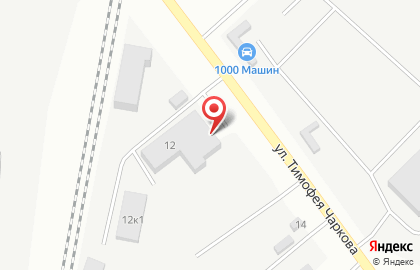 Продуктовый магазин в Тюмени на карте