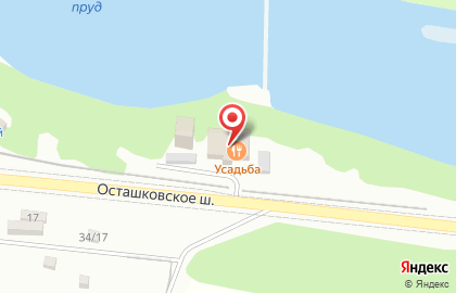 Отель Усадьба на карте