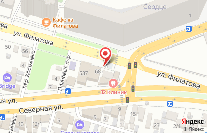 Пеликан в Центральном округе на карте