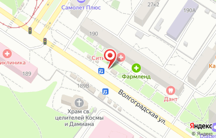 Магазин по продаже фастфудной продукции У Аро на Волгоградской улице на карте