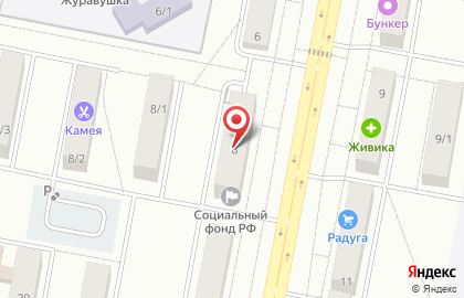 Управление Пенсионного Фонда РФ на проспекте имени В.И. Ленина на карте