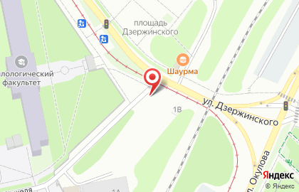 Автостоянка в Перми на карте