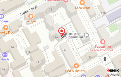 Бизнес Плюс на Советской улице на карте