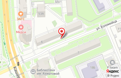 Московская областная коллегия адвокатов в Домодедово на карте