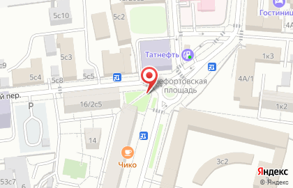 Айсберри в Старокирочном переулке на карте