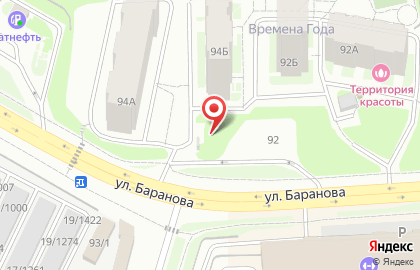 АЗС в Ижевске на карте