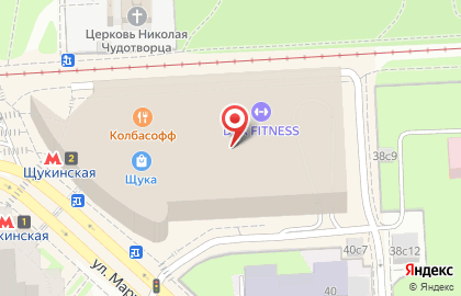 КОРАЛ ТРЕВЕЛ на Щукинской улице на карте