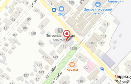 Салон связи МегаФон в Ростове-на-Дону на карте