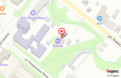 Автомойка Малай на карте
