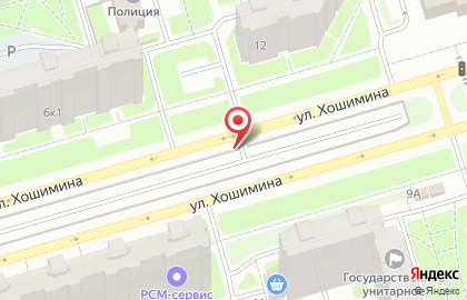 Автостоянка Янис на карте