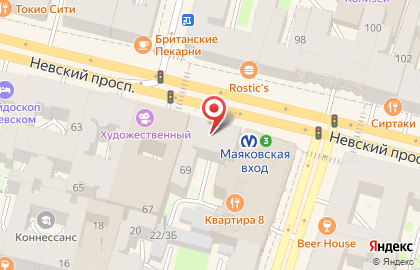 Комиссионный магазин ReSkupka на Невском проспекте на карте