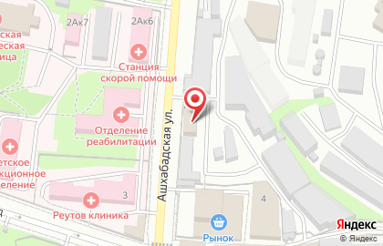 Складской комплекс База Реутовская на карте