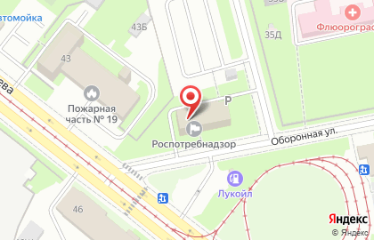 Юго-западный территориальный отдел Управления Федеральной службы по надзору в сфере защиты прав потребителей и благополучия по г. Санкт-Петербургу на карте