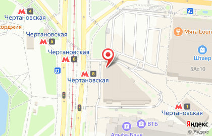 Бетховен на улице Чертановская на карте